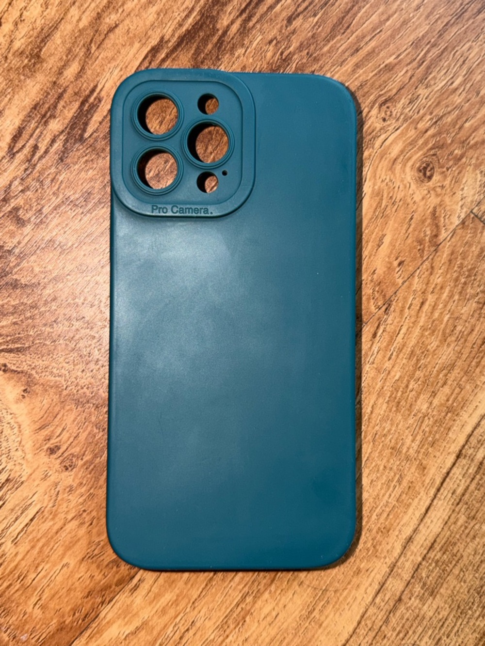 iPhone 13 Pro Max Silicone Phone Case in Teal